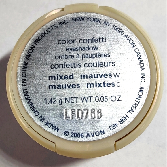 Avon Color Confetti Eyeshadow - Mixed Mauves 0.05oz - Picture 2 of 5